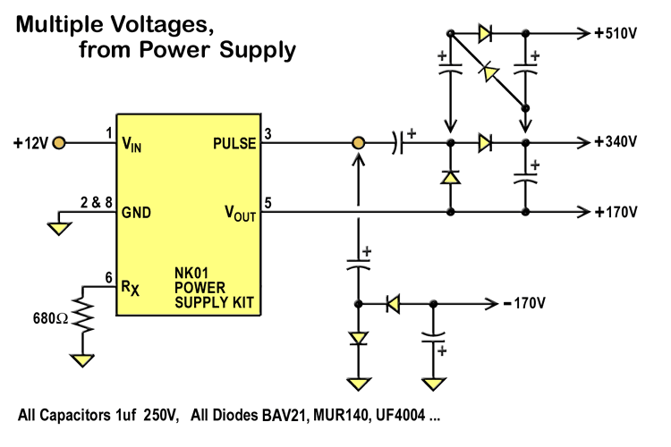 High voltage power